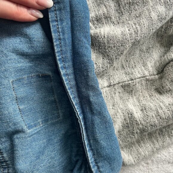 Justice Blue Jean Jacket Size 12-14 - Picture 5 of 9